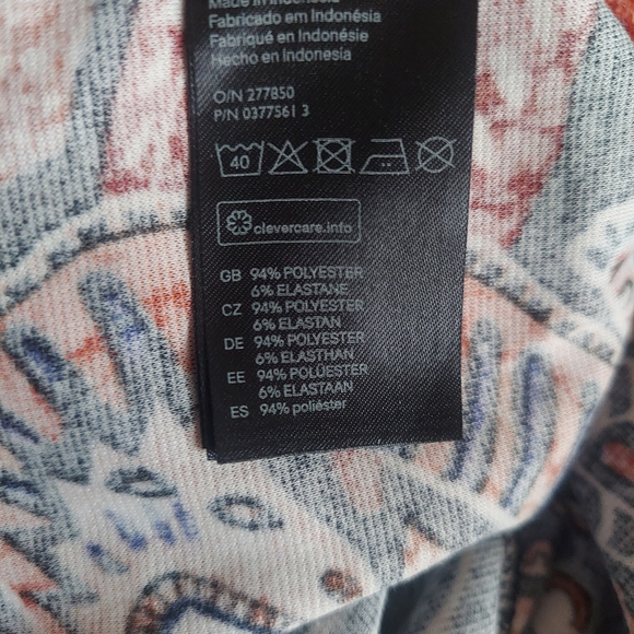 H&M Swingy Dress with Black and Brown Design - Picture 6 of 6